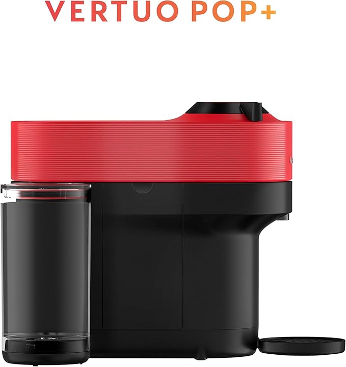 Nespresso Vertuo Pop+ Coffee and Espresso Maker by Breville, Spicy Red - Image 4