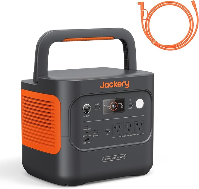 Jackery Explorer 2000 v2 Portable Power Station by JackeryInc