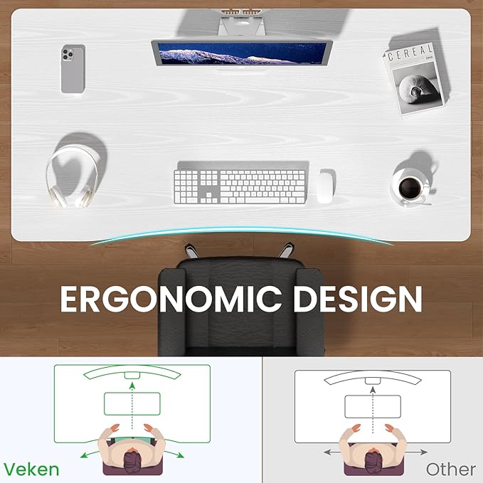 Veken 55 x 28 Inch Electric Standing Desk - Image 5