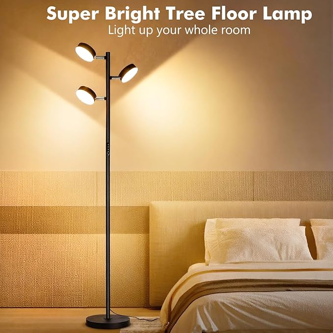 Benaep Tree Floor Lamp for Living Room - Image 7