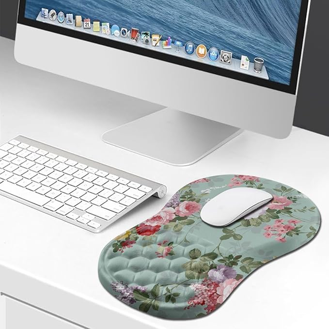 Hokafenle Ergonomic Mouse Pad Wrist Support, Wrist Rest Mousepad - Image 6
