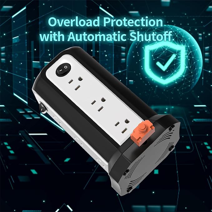 Surge Protector Power Strip Tower - Image 7