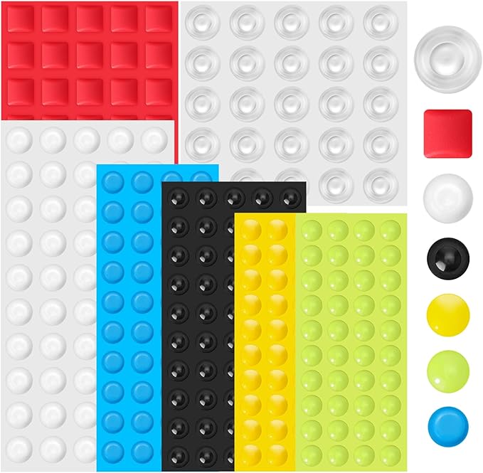 245PCS Bump Dots for Visually Impaired, Low Vision Aids Adhesive Bump Dots by Draupnir