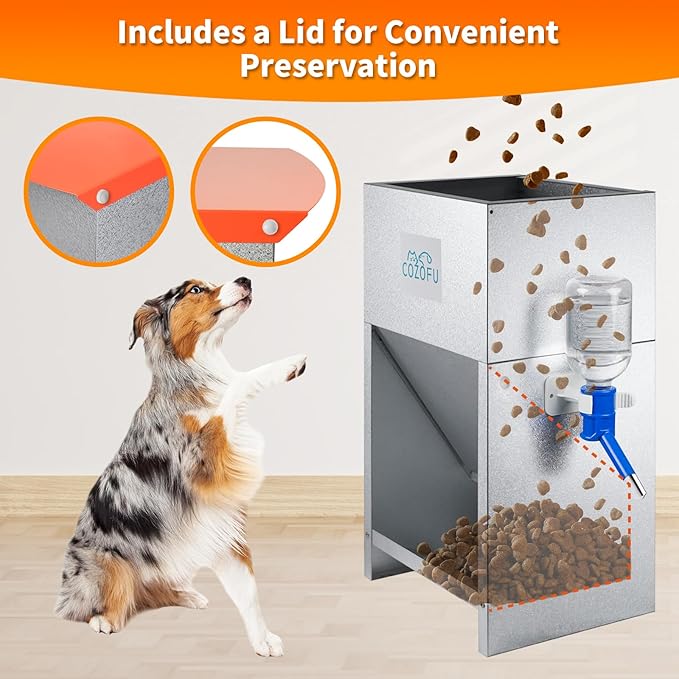 Automatic Gravity-Fed Dog Feeder - Image 3