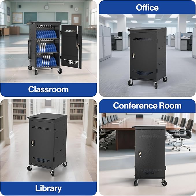 Fully Assembled 30 Unit Device Charging Station - Image 8