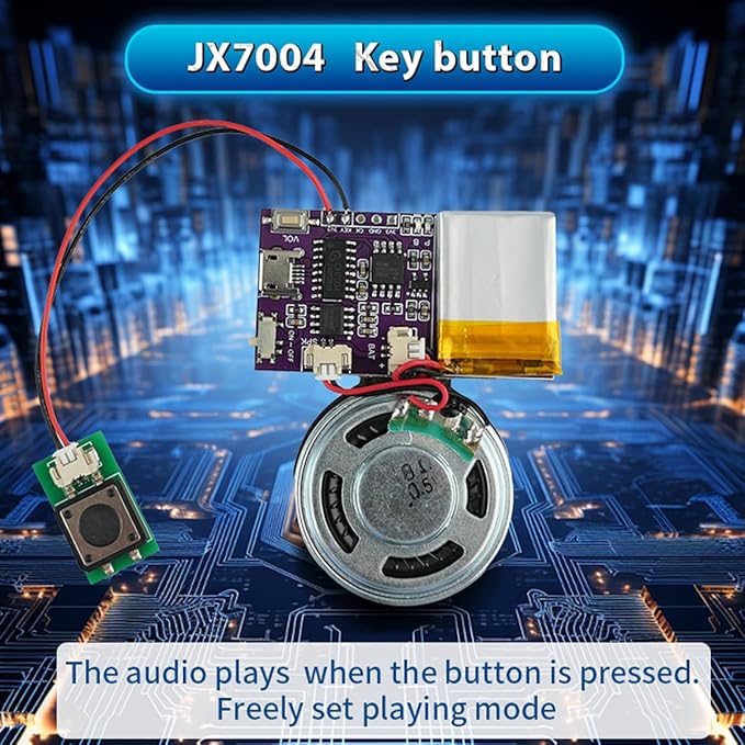 Voice Module, MP3 Music Sound Chips, 16MB Sound Module - Image 7
