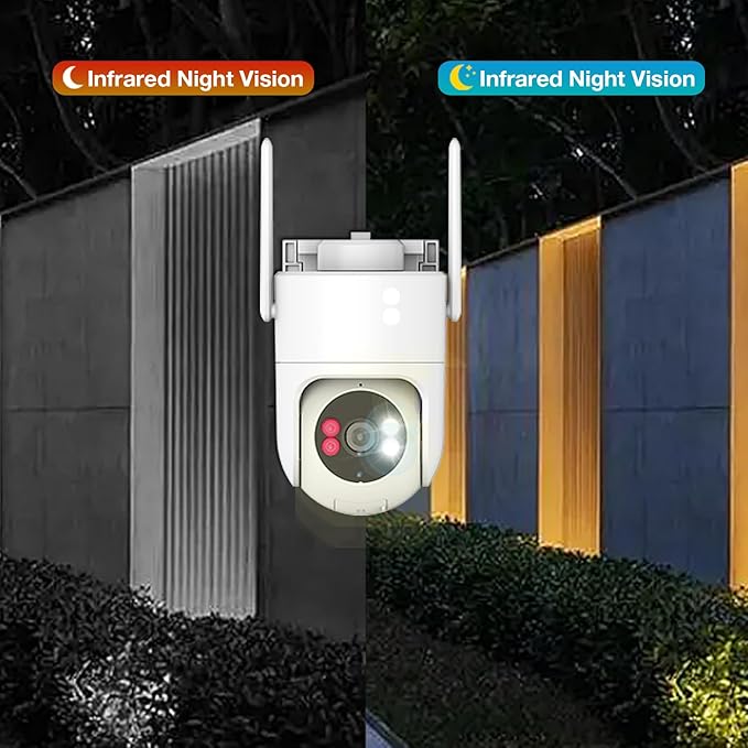 6MP TUYA Security Camera Outdoor, 2.4G/5G WiFi Cameras - Image 5