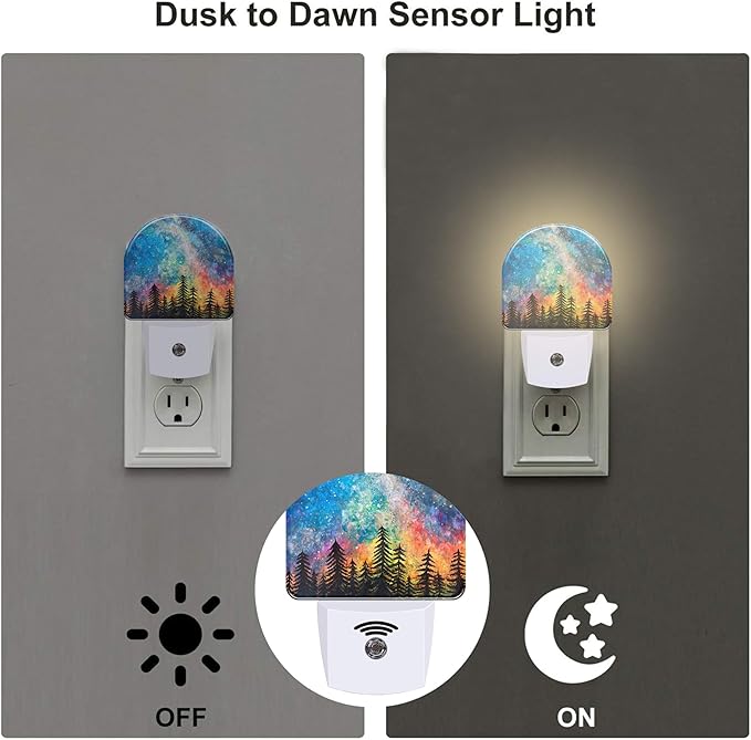 sndheke Northern Lights and Forest Night Light - Image 3