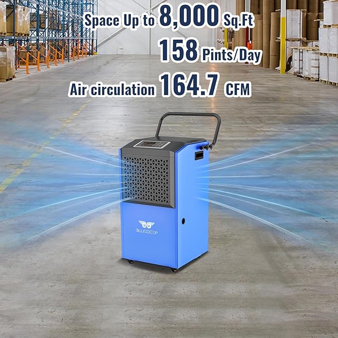 158 Pints Commercial Dehumidifier - Image 5
