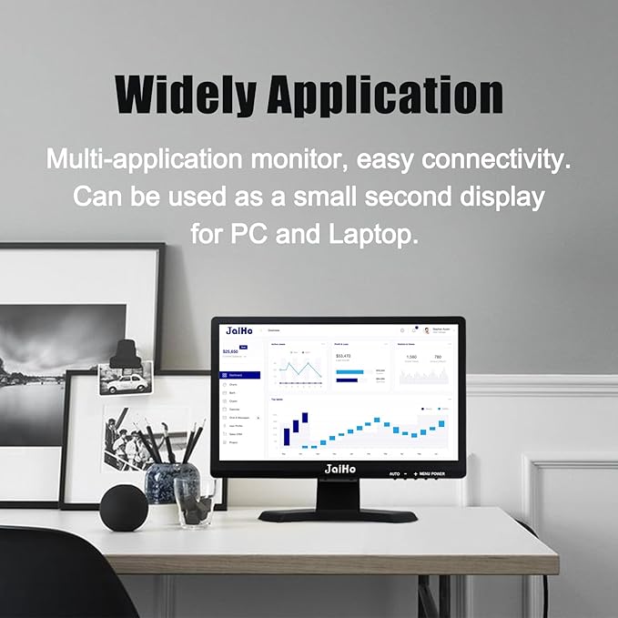 JaiHo 15.6 Inch 60Hz Computer Monitor - Image 4