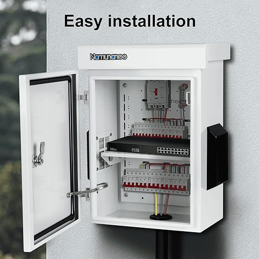 Outdoor Electrical Box, Cold-Rolled Steel Plate, Aluminum Alloy Back Beam - Image 3
