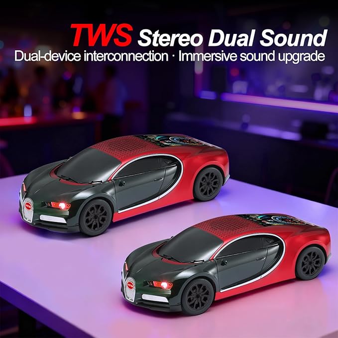 WSTER Luxury Sports Car Model Bluetooth Speaker - Image 3
