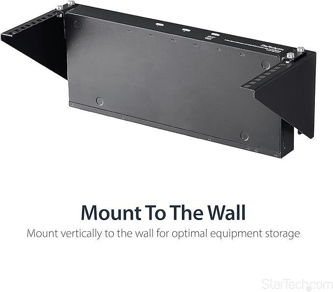 StarTech.com 4U Wall Mount Patch Panel Bracket - Image 6