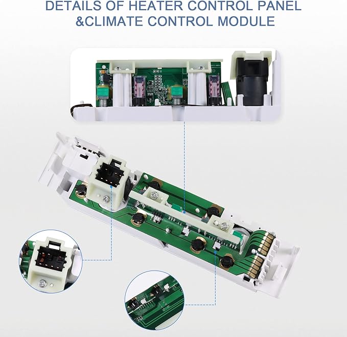 DICMIC A/C Heater Control Panel Climate Control Module Without Rear Window - Image 5