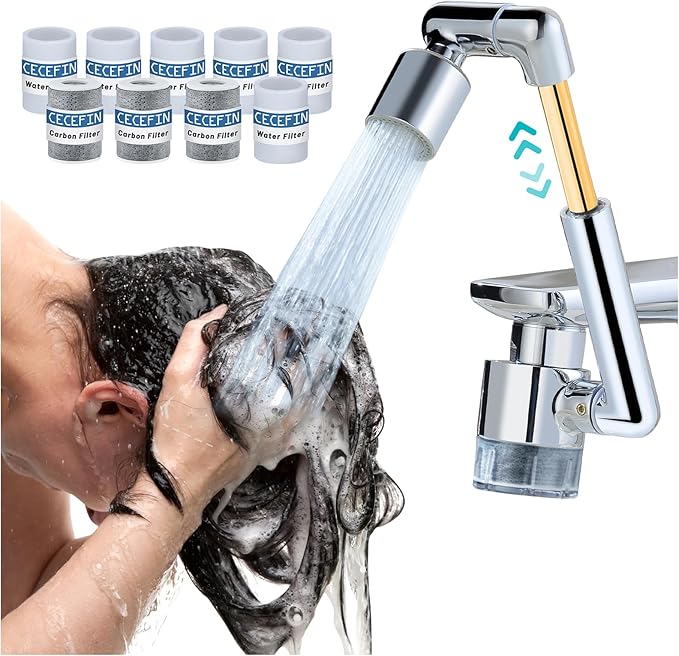 CECEFIN 1440ºSink-Water-Filter Faucet-Extender 3.0 Telescopic by CECEFIN