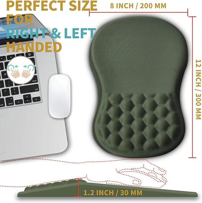 Hokafenle Ergonomic Mouse Pad Wrist Support - Image 4