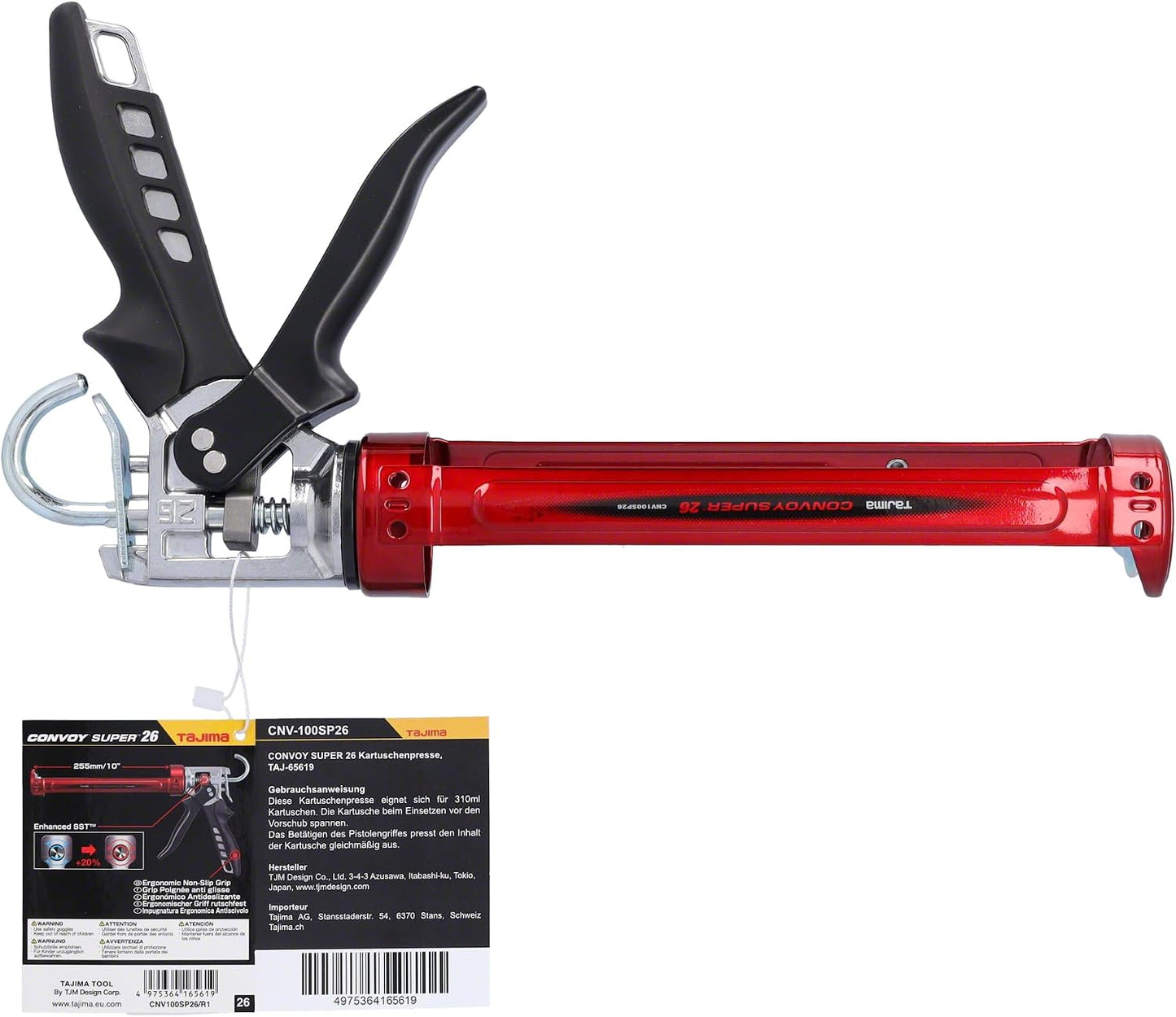 Tajima Convoy® Super 261/10 Gallon Ultra-High Thrust Caulk Guns