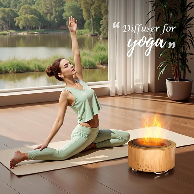 Essential Oil Diffuser for Home: 500ML Aroma Diffuser for Hotel Office Yoga Room - Image 2