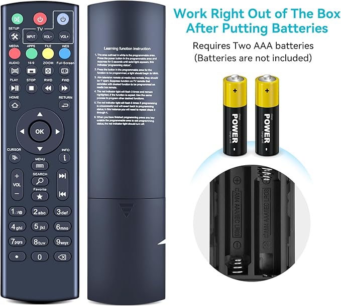 Replacement Remote Control for STREAMASTER, STREAMSTATION Box Models, for - Image 8