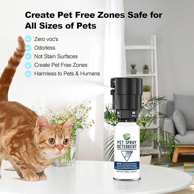 Cat Spray Deterrent System Automatic Cat Deterrent Spray, Motion Activated - Image 2