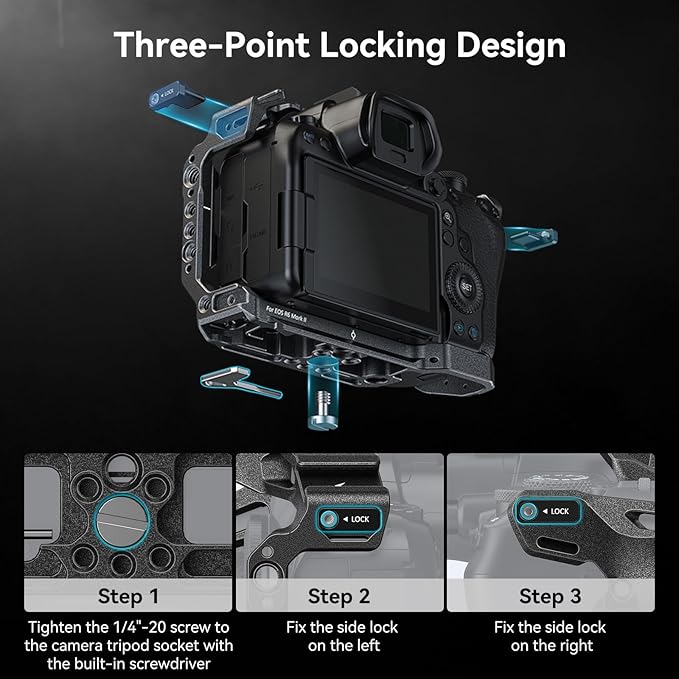 SmallRig“Black Mamba”Camera Cage - Image 5