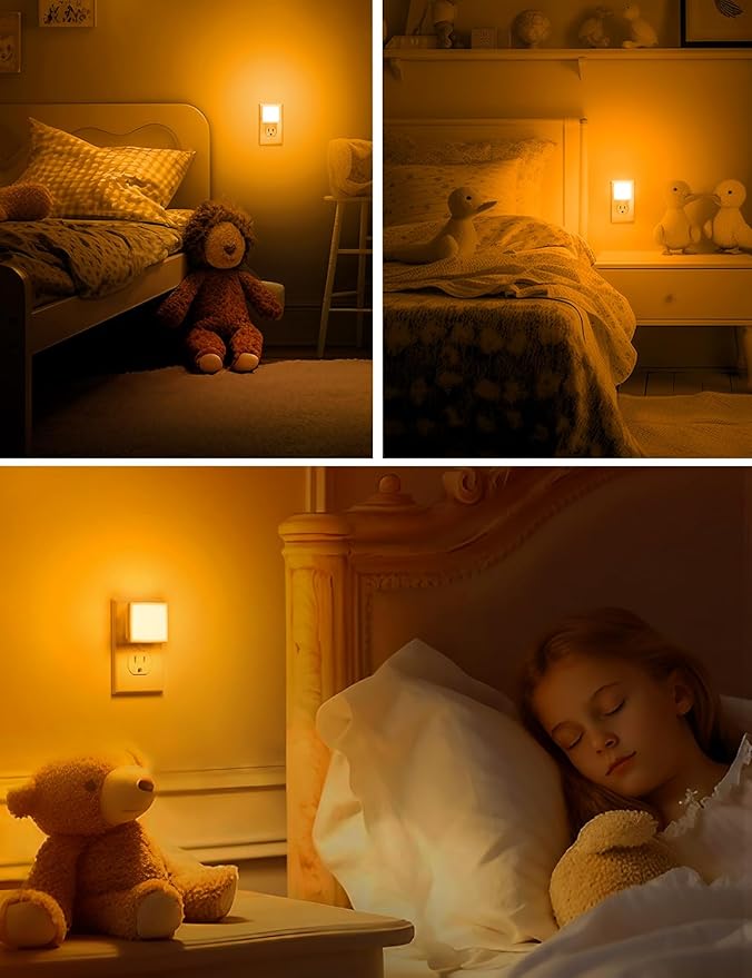 L LOHAS LED Night Lights Plug into Wall, Plug in Night Light, Dusk to Dawn - Image 5