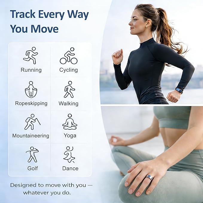 Smart Ring Health & Fitness Tracker - Image 4
