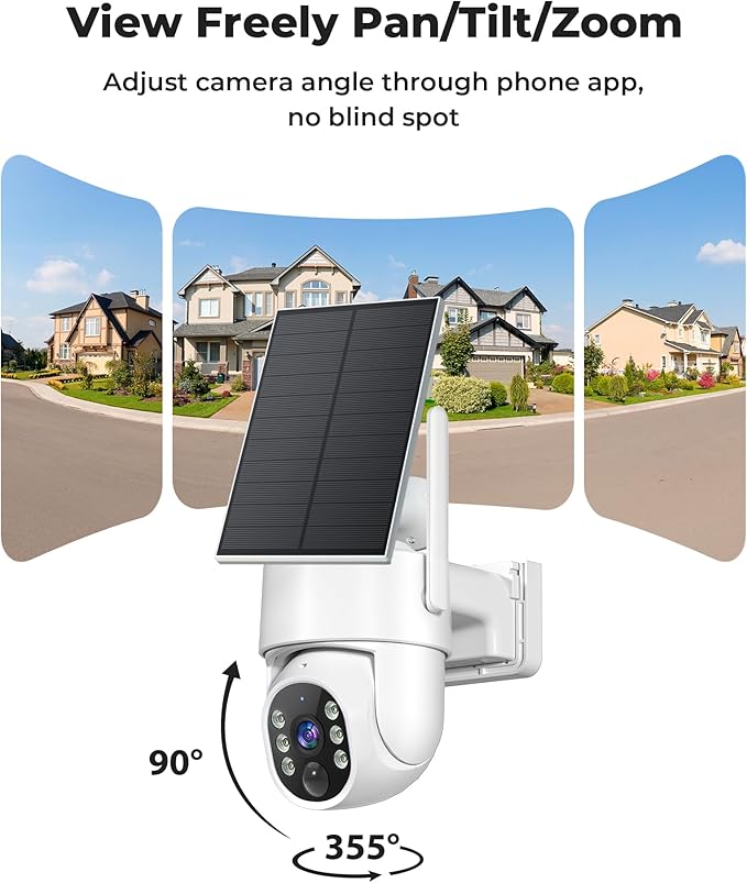 Security Cameras Wireless Outdoor 5G& 2.4G, No Subscription, 2 Cam-Kit - Image 7