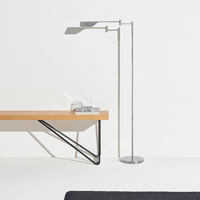 Brightech Leaf Pharmacy LED Reading Lamp, Dimmable Floor Lamp - Image 5