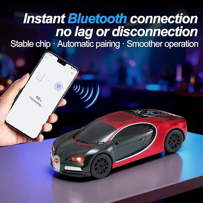 WSTER Luxury Sports Car Model Bluetooth Speaker - Image 2