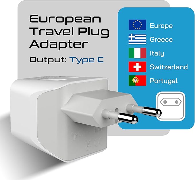 Ceptics European Travel Plug Adapter - Image 2