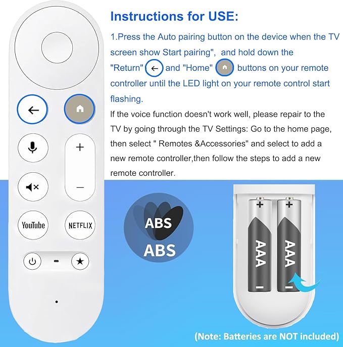 Upgrade New Replacemen Remote Voice Control Only - Image 4