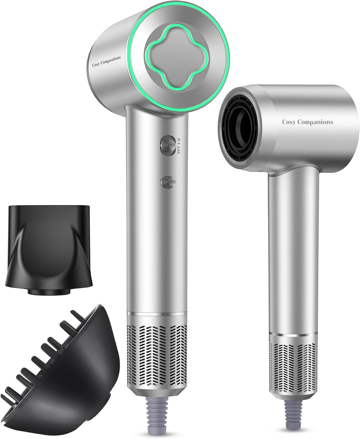 Cosy Companions High-Speed Ionic Hair Dryer, 150000 RPM Brushless Motor