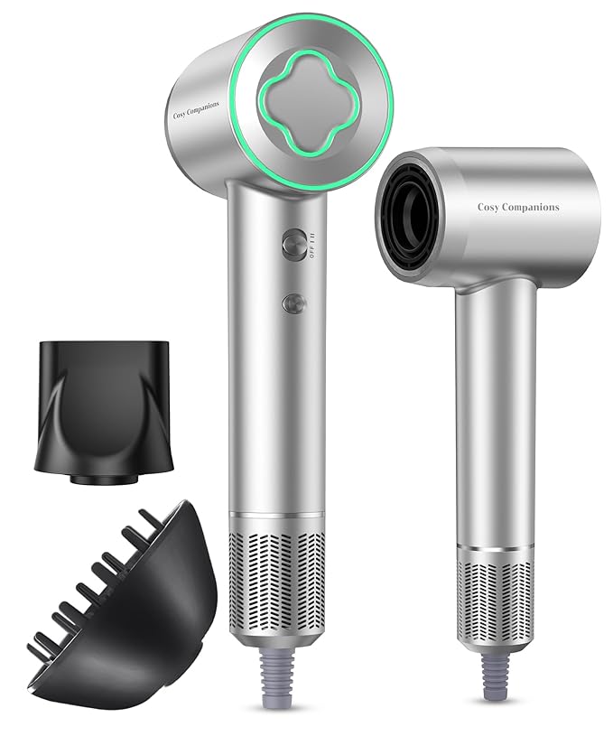 Cosy Companions High-Speed Ionic Hair Dryer, 150000 RPM Brushless Motor by CosyCompanions