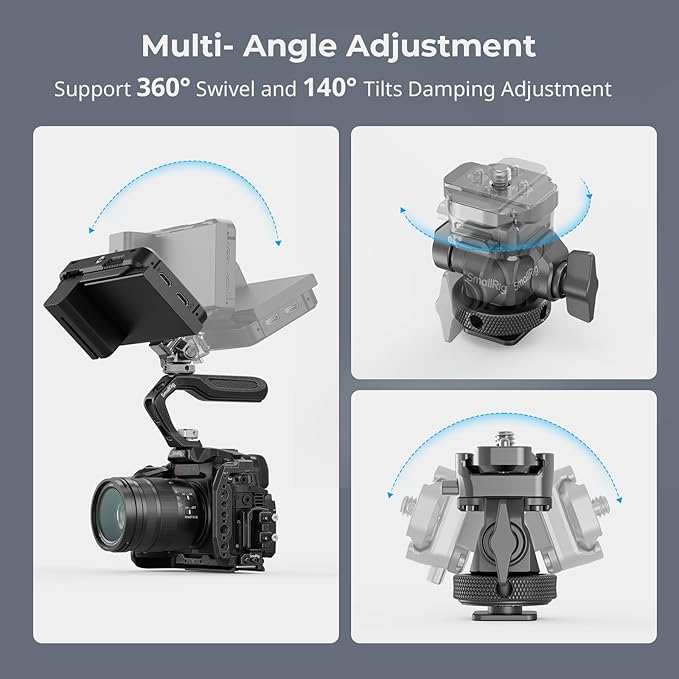 SmallRig HawkLock H21 Quick Release Monitor Mount - Image 4