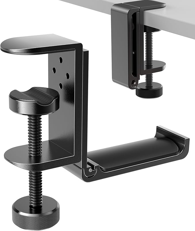 APPHOME New Foldable Headphone Stand Hanger Holder Aluminum Headset Soundbar by APPHOME