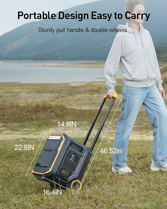 VTOMAN FlashSpeed Pro 3600 Portable Power Station, 3600W 3096Wh Solar Generator - Image 4