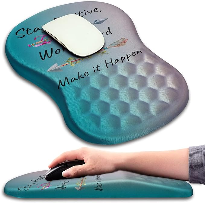 KUOSGM Mouse Pad Wrist Support, Ergonomic Mouse Pad by KUOSGM