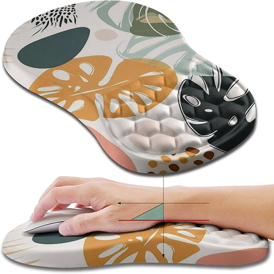 Hokafenle Ergonomic Mouse Pad Wrist Support, Wrist Rest Mousepad by Hokafenle