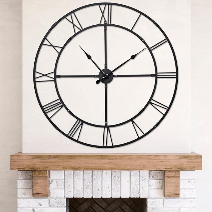 Ohweog Extra Large 40 Inch Wall Clock by WallClockDecor