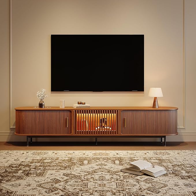 POVISON Sliding Tambour Door TV Stand - Image 2