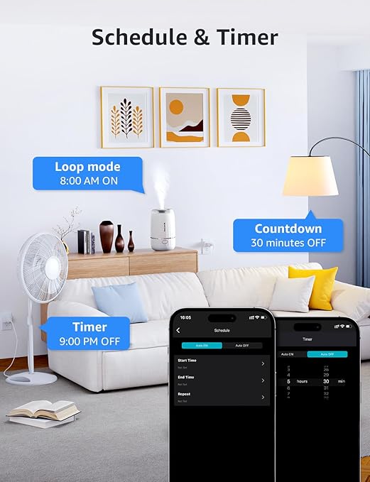 Lepro P1 Smart Plug Mini 15A, WiFi Outlet Plugs Compatible - Image 7