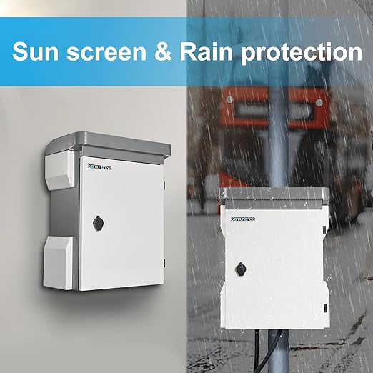 Outdoor Electrical Box, Cold-Rolled Steel Plate, Aluminum Alloy Back Beam - Image 6