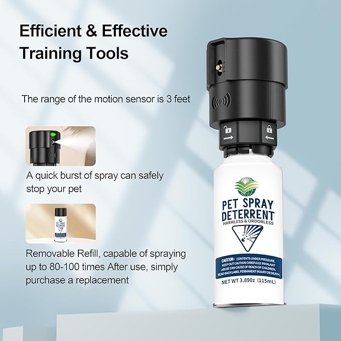 Cat Spray Deterrent System Automatic Cat Deterrent Spray, Motion Activated - Image 6