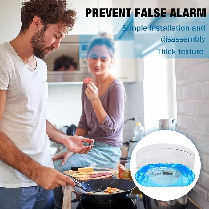 Gueevin 36 Pcs Smoke Detector Cover Smoke Alarm Dust Paint Cover - Image 4