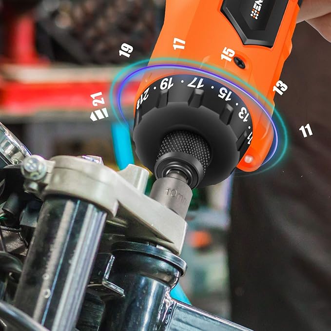 ENERTWIST Cordless Screwdriver, 8V Max 10Nm Electric Screwdriver Rechargeable - Image 3