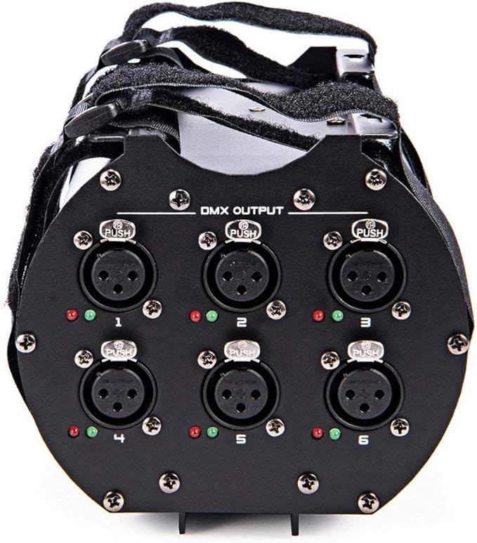 MFL. DMX Splitter with One Input 6-Way Distributor 3-Pin Xlr Separate Dmx - Image 4
