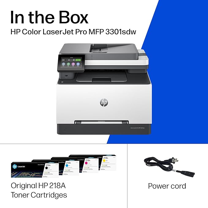HP Color LaserJet Pro MFP 3301sdw Wireless All-in-One Color Laser Printer - Image 8