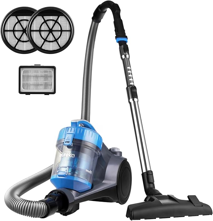 Eureka Bagless Canister Vacuum Cleaner, Lightweight Vac by Eureka
