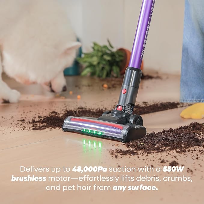 UNINELL HOME UV2 Cordless Vacuum Cleaner, 48000Pa/550W Vacuum Cleaners - Image 2